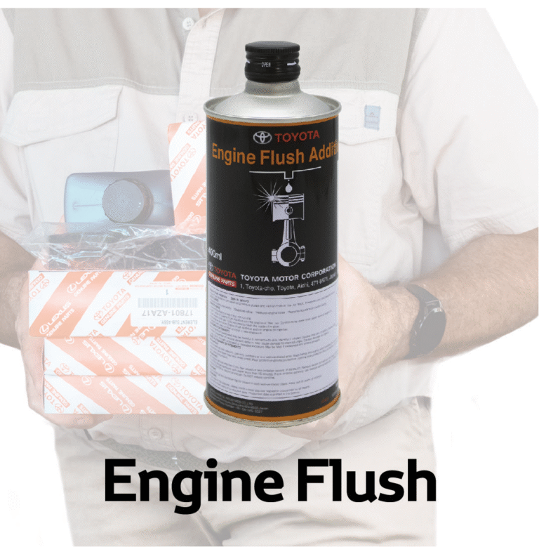 Toyota Engine flush
