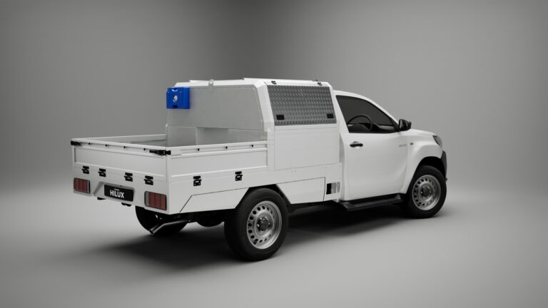 Field Technician Canopy with Half Dropside